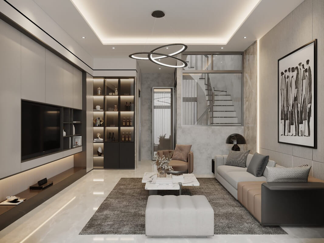  Living Room Interior Model By Doan Pham