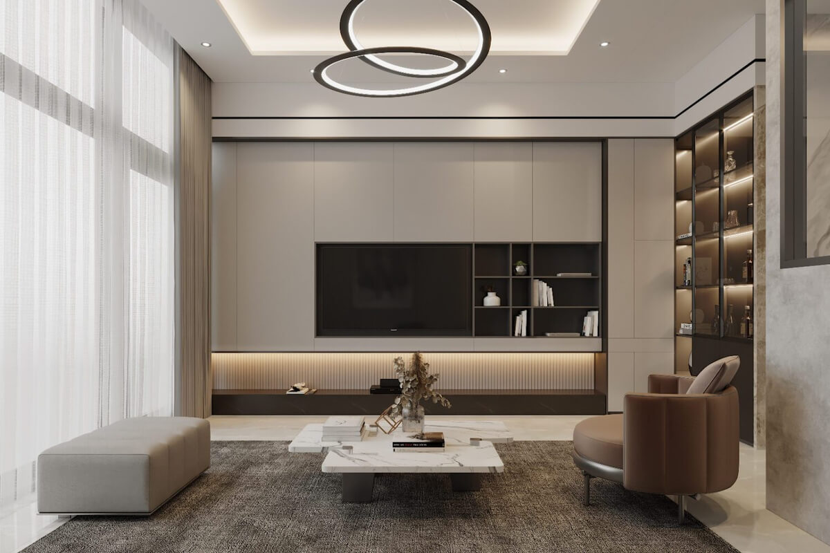  Living Room Interior Model By Doan Pham