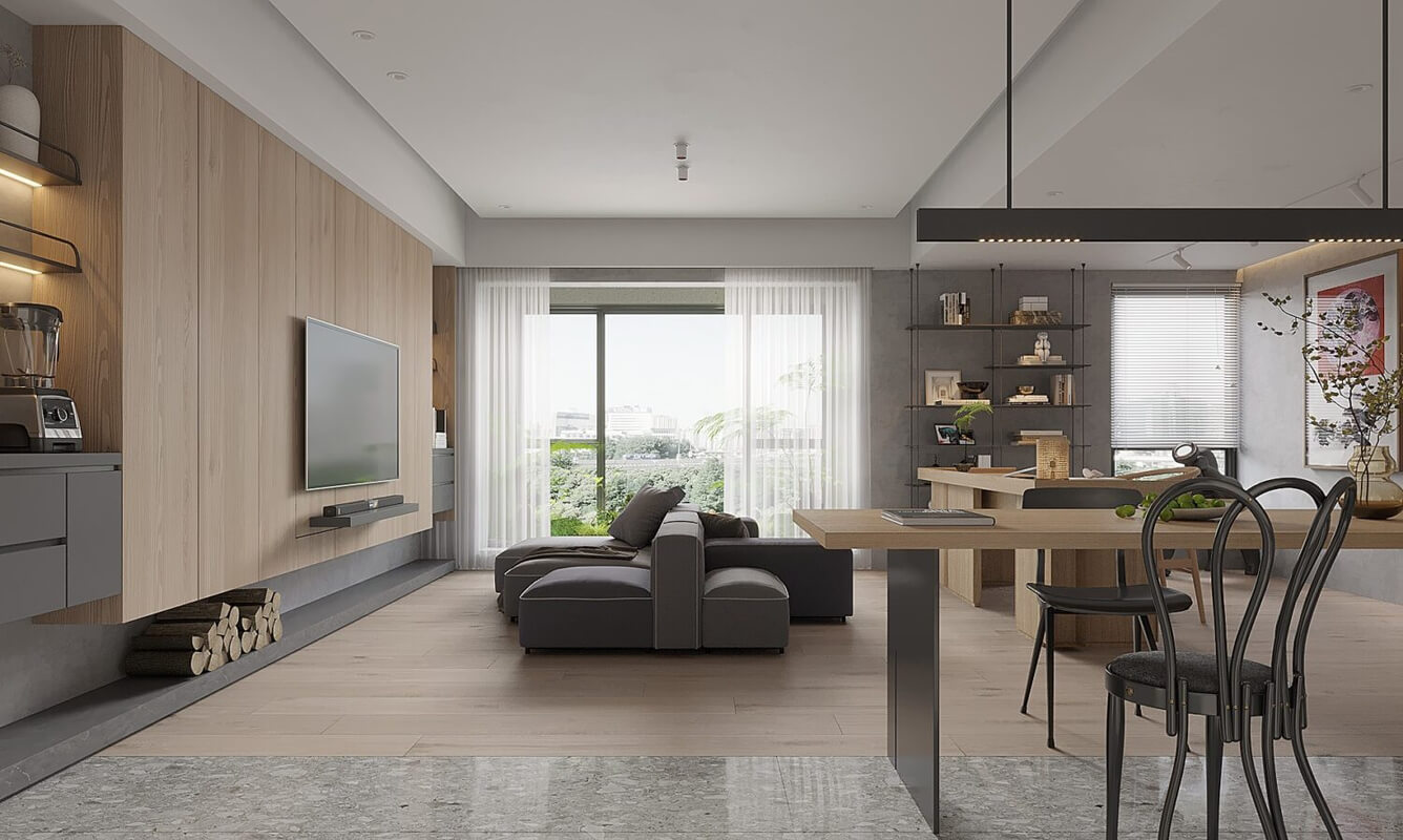  Living Room Interior by Dinh Thanh