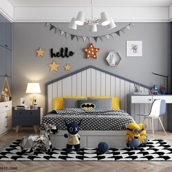 3D Model Interior Children Room 30 By HuyHieuLee 