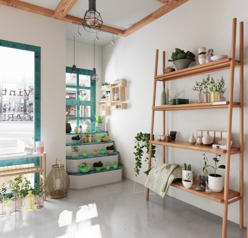 3D Model Interior Coffee 43 Scenes File 3dsmax By Do Thi Huong Ly