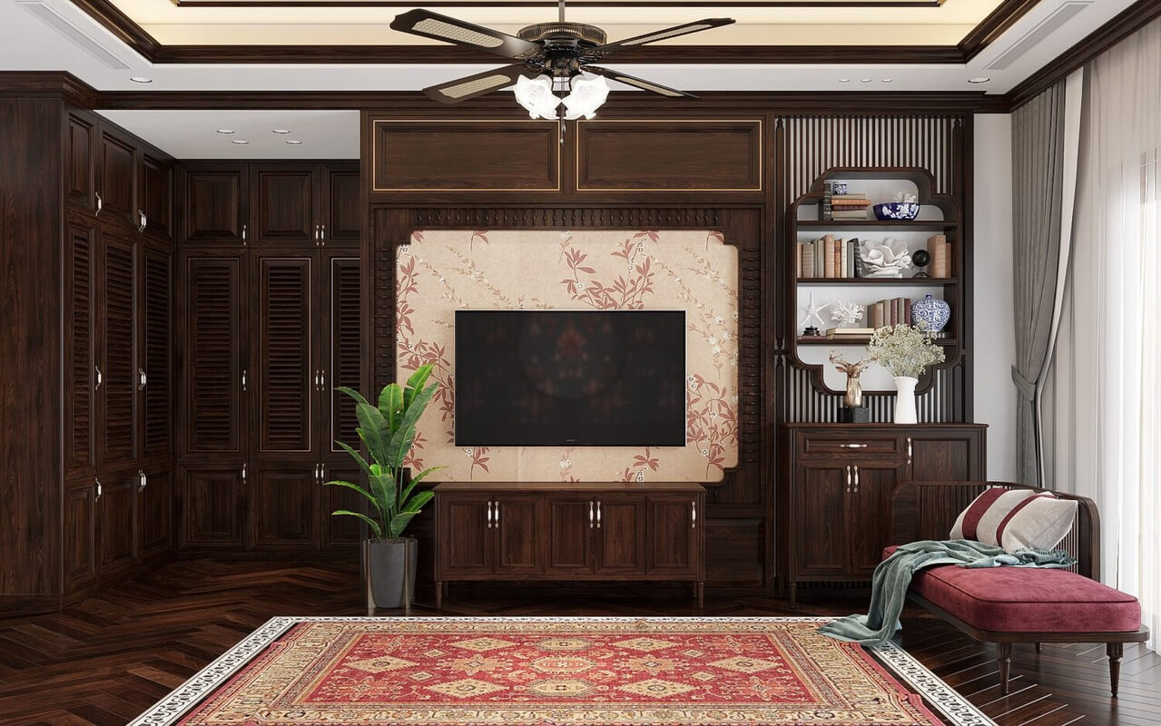  Indochine Bedroom Interior Model by Nguyen Duc Dai
