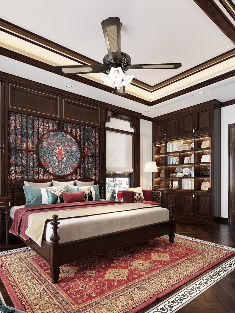  Indochine Bedroom Interior Model by Nguyen Duc Dai