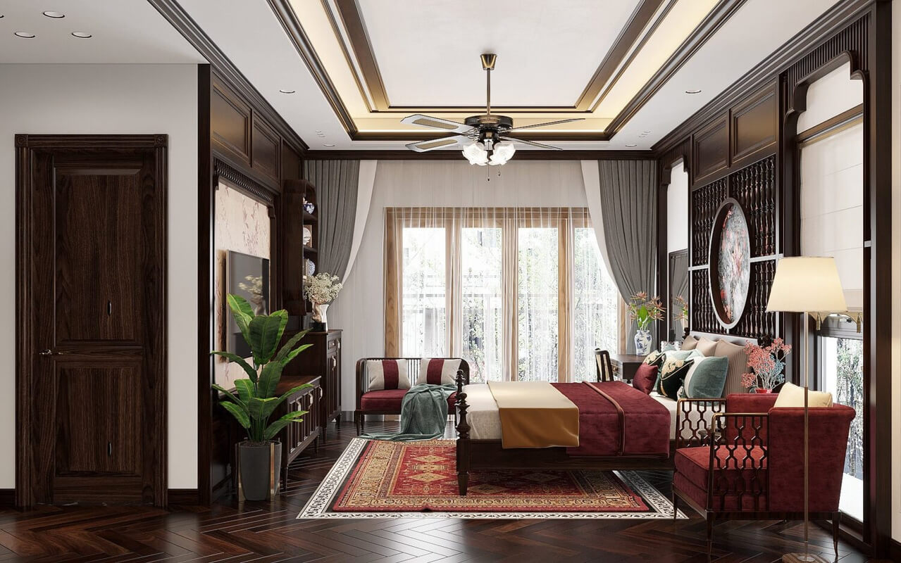  Indochine Bedroom Interior Model by Nguyen Duc Dai