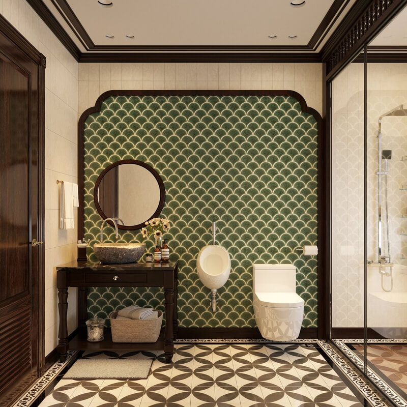  Indochine Bedroom Interior Model by Nguyen Duc Dai