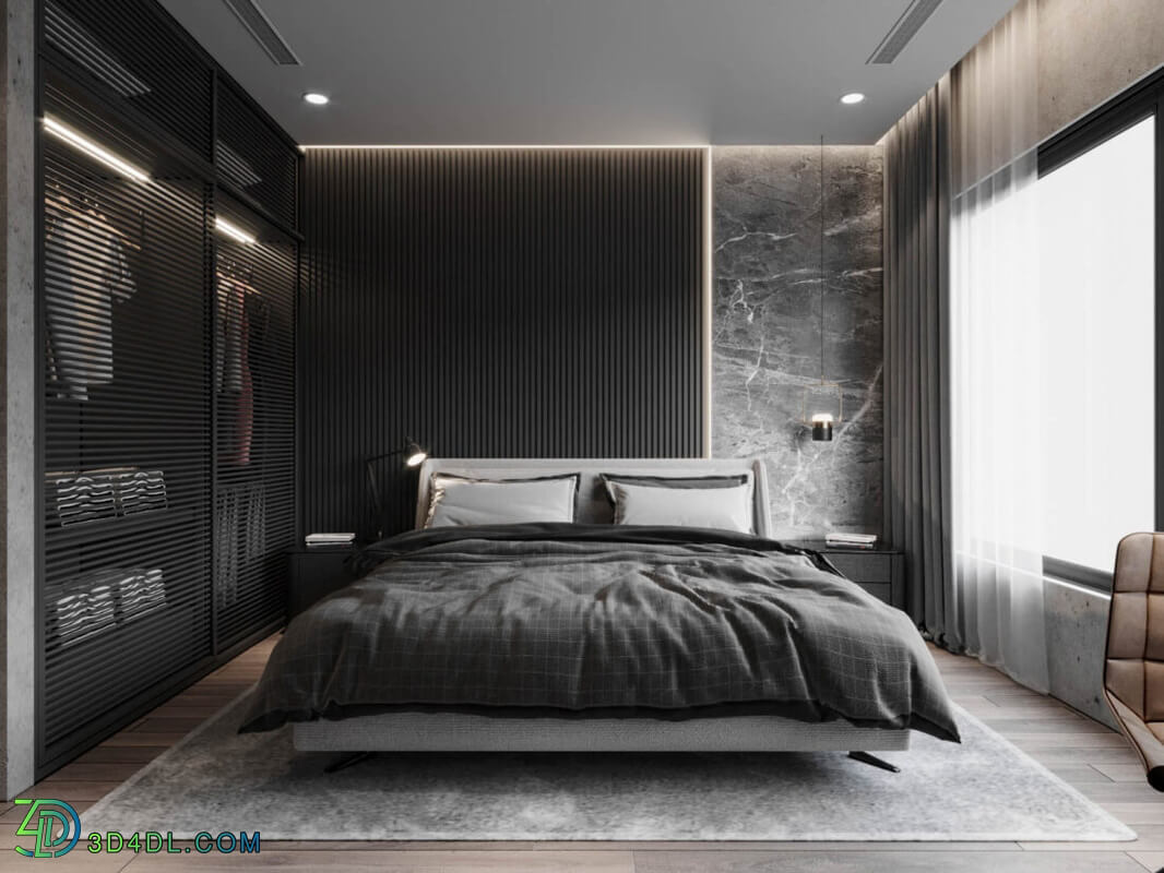 3D Interior Apartment 181 Scene File 3dsmax By Quyen Arc