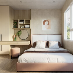 3D Interior Scenes File 3dsmax Model Bedroom 450 By Tuan An 