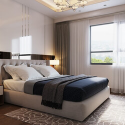 3D Interior Scenes File 3dsmax Model Bedroom 119 By Pham Hung 