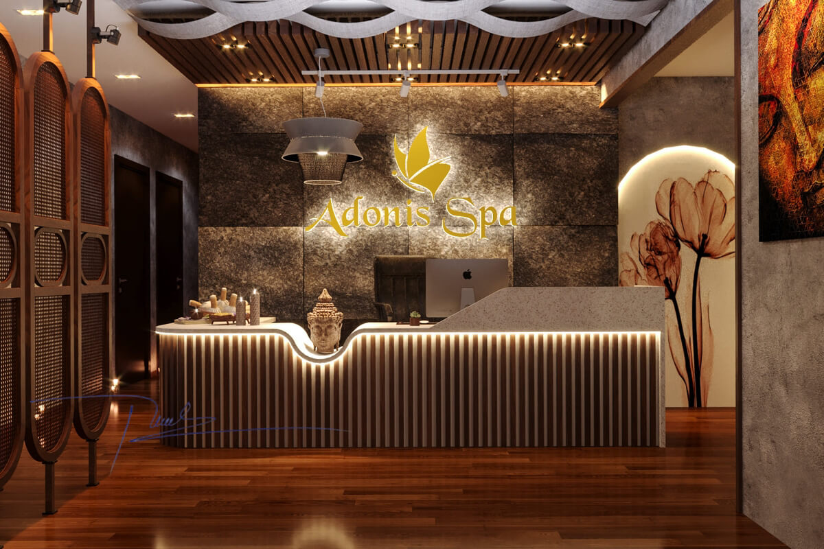 3D Model Interior Spa 17 Scene File 3dsmax By Le Viet Tuong