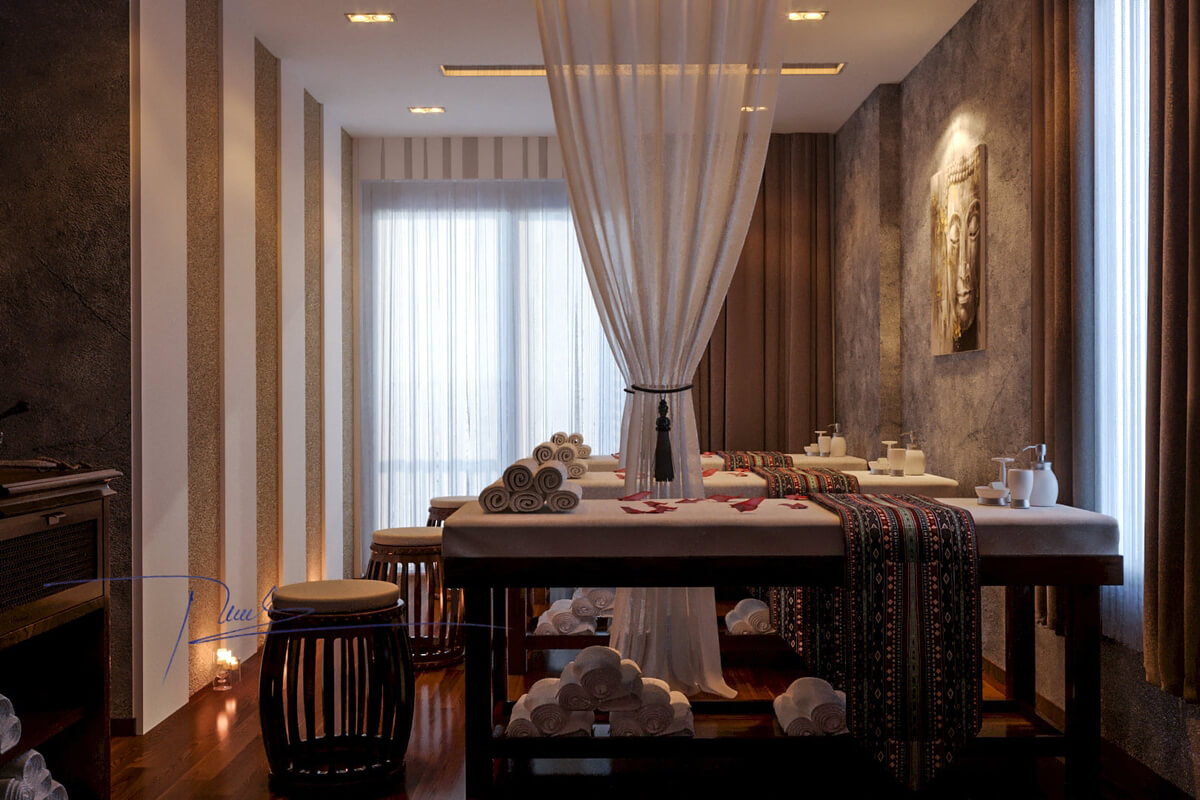 3D Model Interior Spa 17 Scene File 3dsmax By Le Viet Tuong