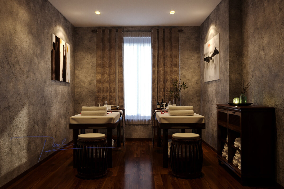 3D Model Interior Spa 17 Scene File 3dsmax By Le Viet Tuong