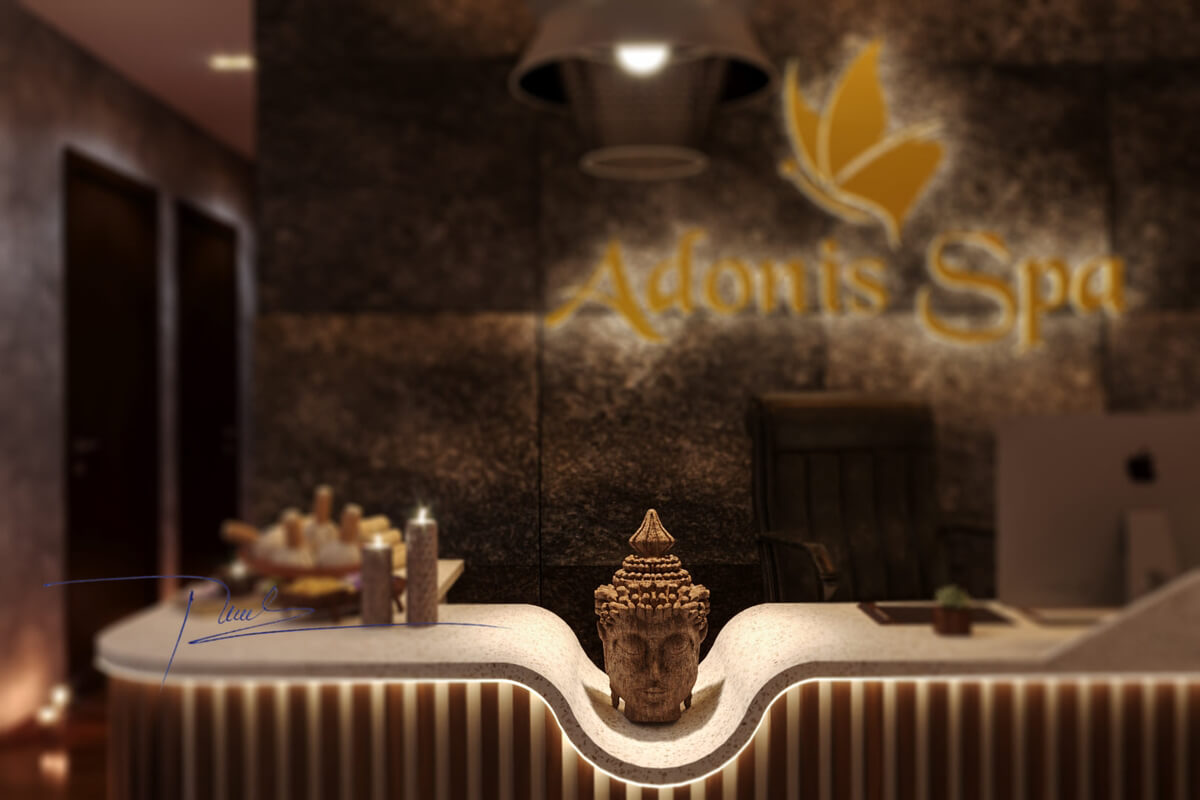 3D Model Interior Spa 17 Scene File 3dsmax By Le Viet Tuong