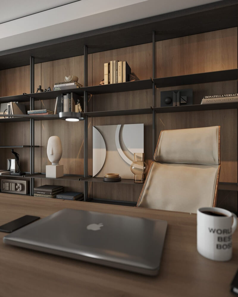  Office Room Interior Model by Hao Vo