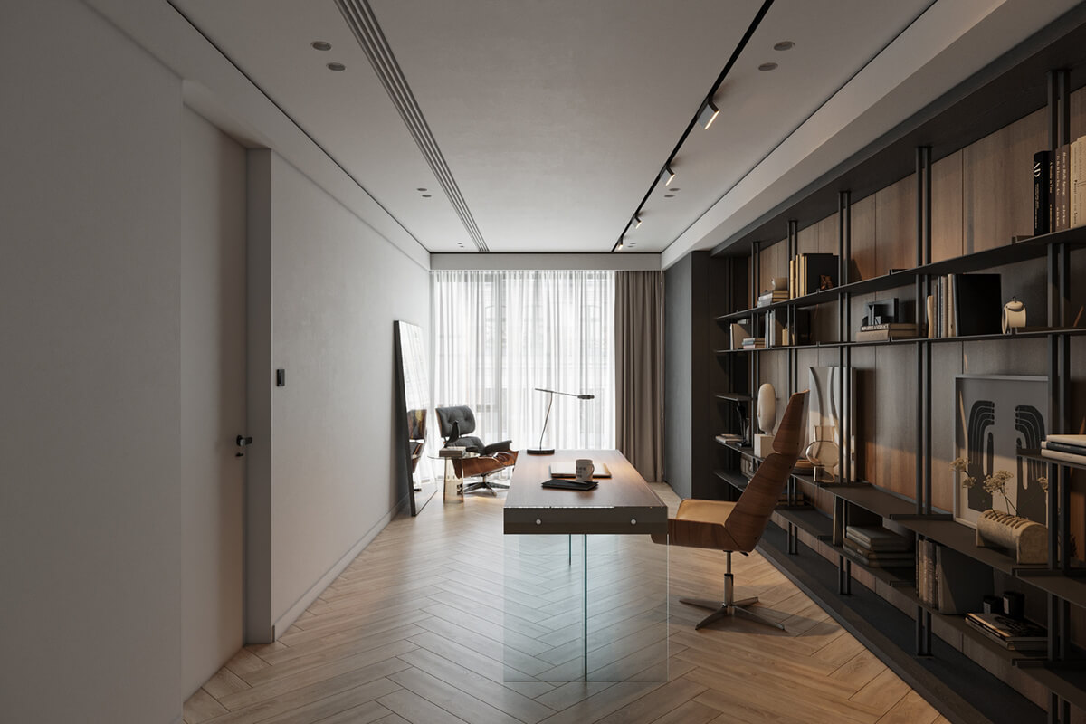 Office Room Interior Model by Hao Vo