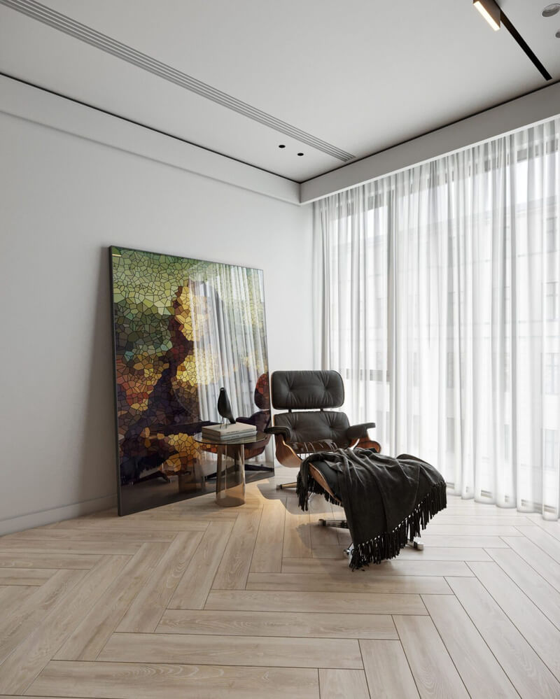 Office Room Interior Model by Hao Vo