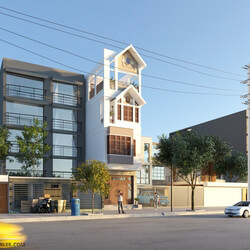 3D Exterior House 10 Scene Model 3dsmax By Huy Hieu Lee 