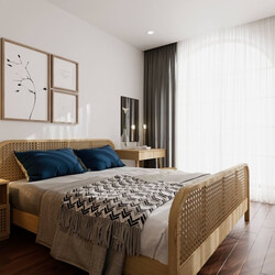 3D Interior Scenes File 3dsmax Model Bedroom 541 By Khiem Pham 