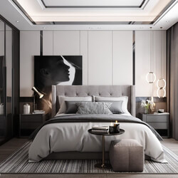 3D Interior Scenes File 3dsmax Model Bedroom 454 By Viet Long Lee 