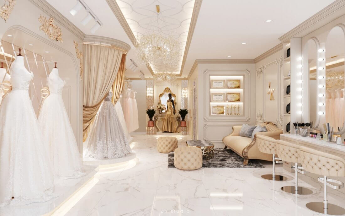 3D Model Interior Wedding Studio Scene By DuongBui 