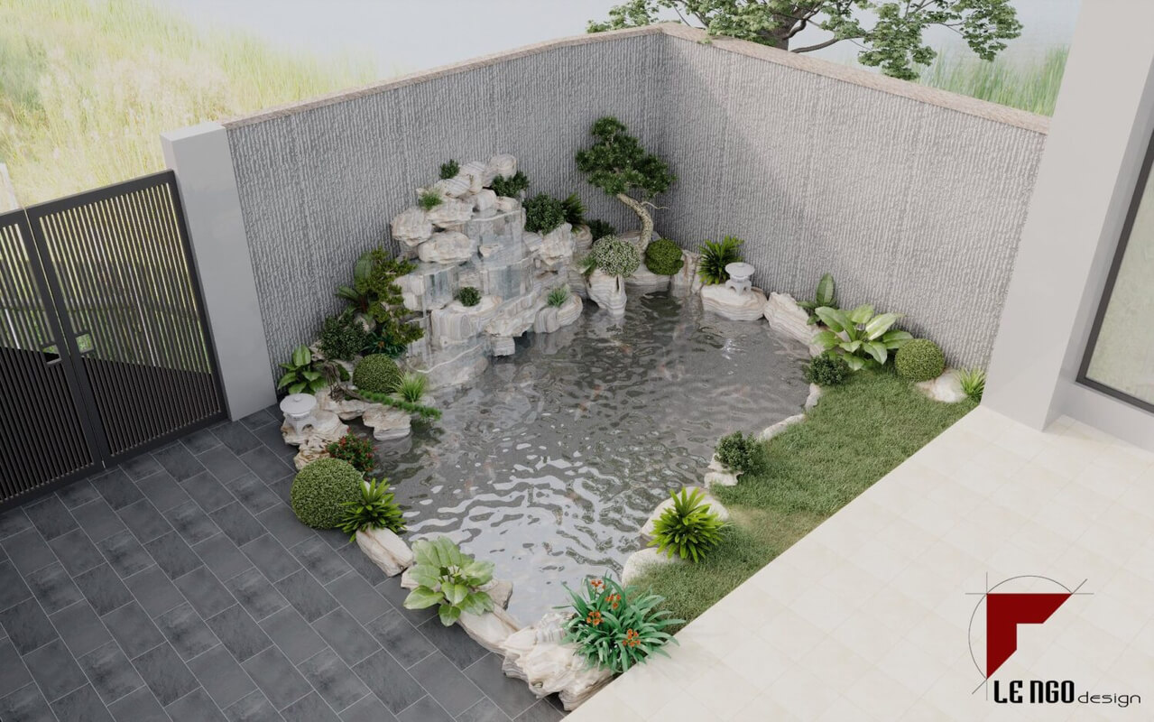  3D Koi Aquarium by Thong Ngo