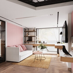  Apartment Interior Model By Bui Khong Bay 