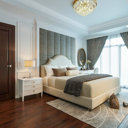  Bedroom Interior Model by Thanh Le 