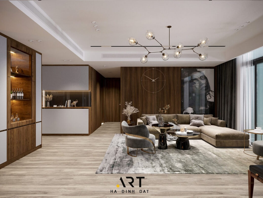  Apartment Interior Model By Ha Dinh Dat