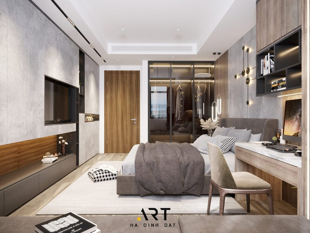  Apartment Interior Model By Ha Dinh Dat