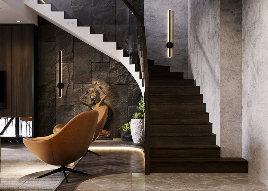  Interior Living Room- Kitchen by Ha My