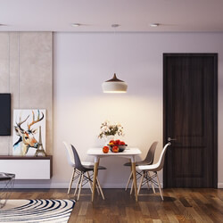 3D Interior Apartment 241 Scene File 3dsmax By Vu Duc Thien 