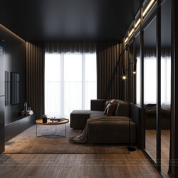 3D Interior Apartment 221 Scene File 3dsmax By Thuy Duong 