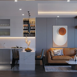 3D Interior Apartment 229 Scene File 3dsmax By Du Ta 