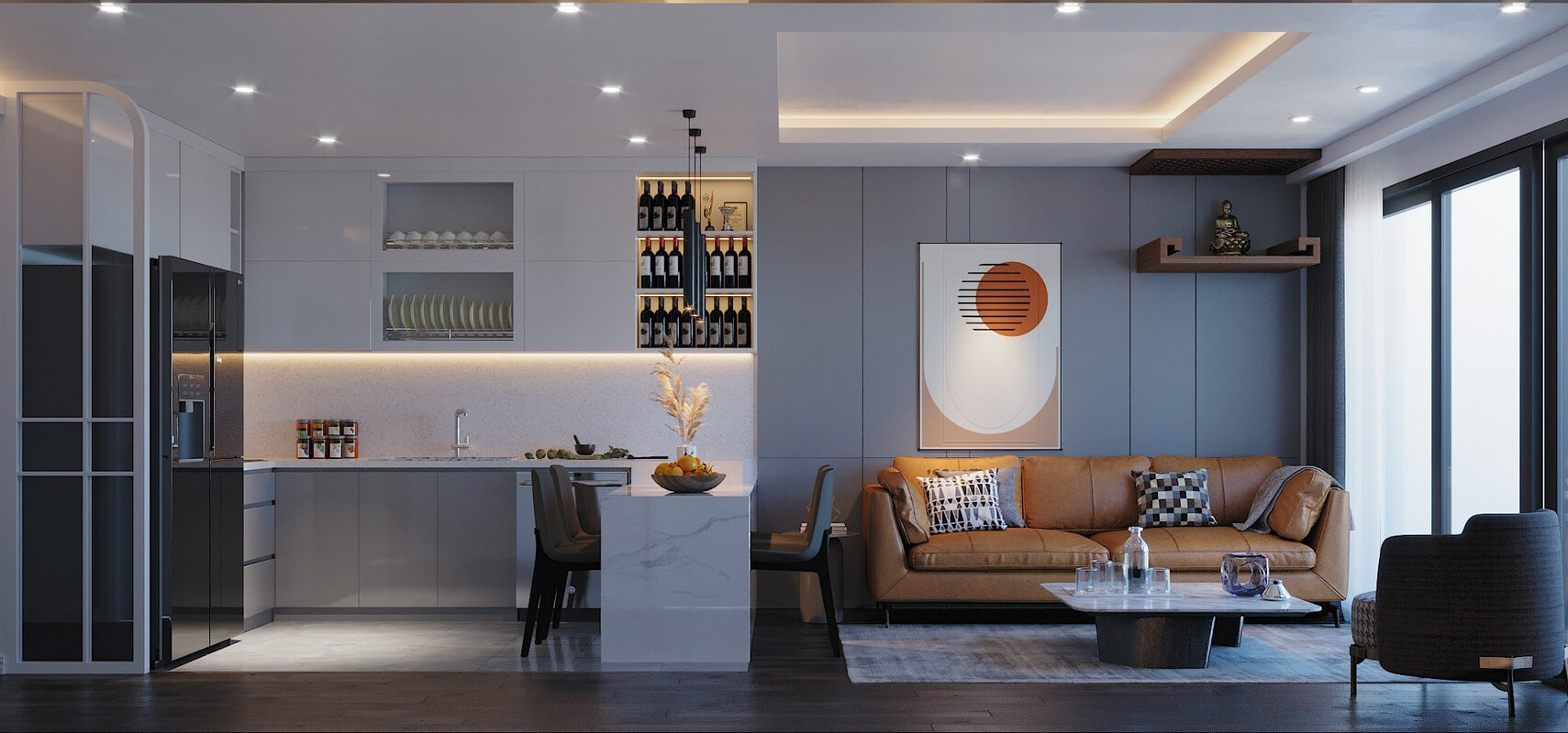 3D Interior Apartment 229 Scene File 3dsmax By Du Ta