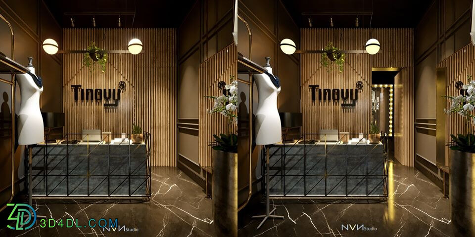 3D Fashion Shop 18 Model by HieuCung 