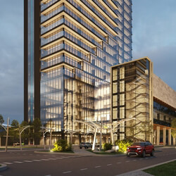  Office Tower Exterior by Vu Viet Hai 