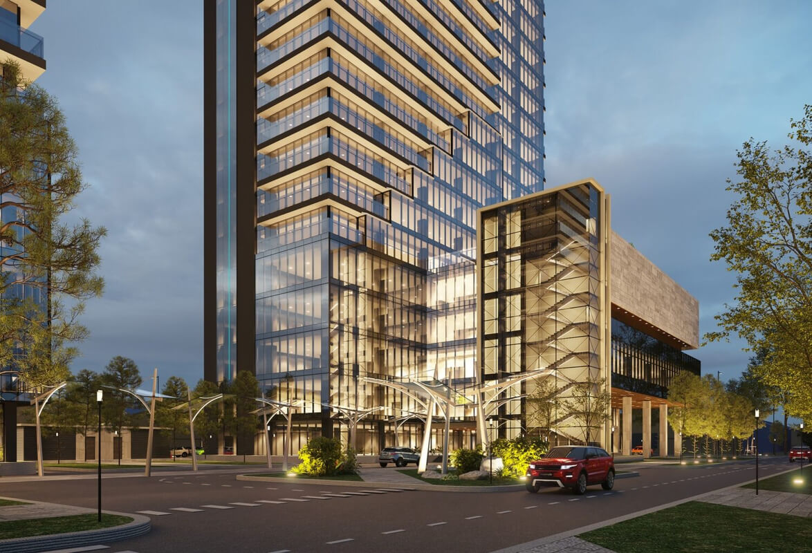  Office Tower Exterior by Vu Viet Hai