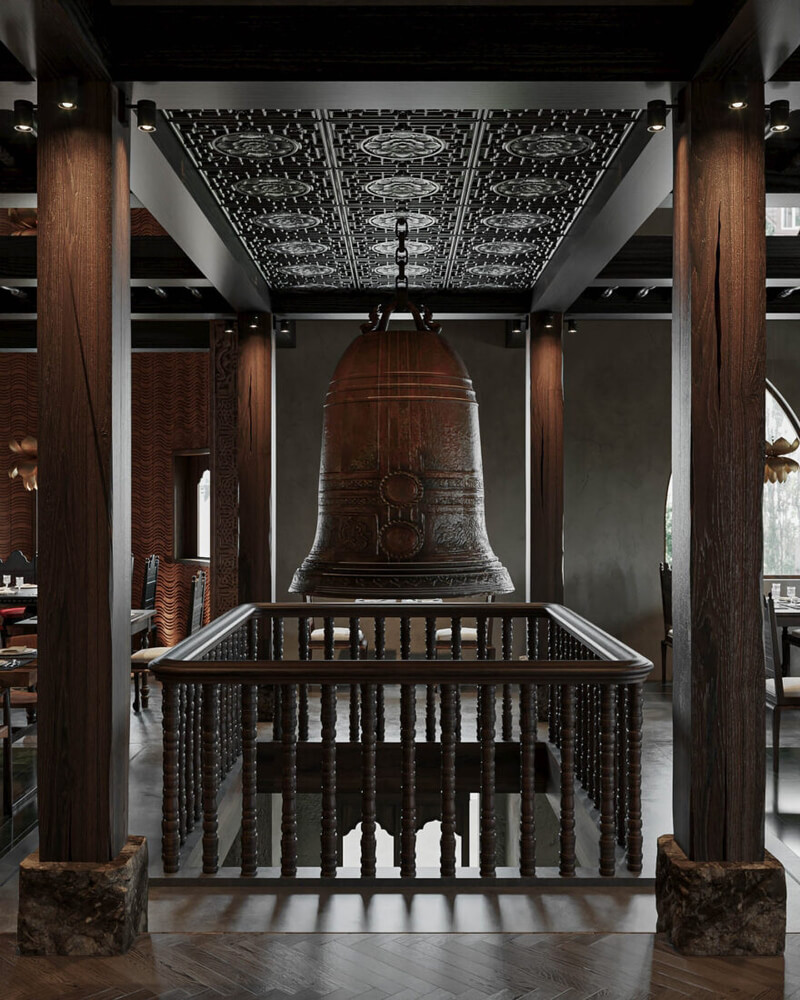 3D Model Interior Restaurant 79 Scenes File 3dsmax By Hoang Tung