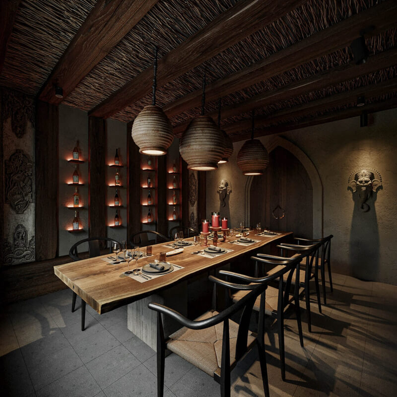 3D Model Interior Restaurant 79 Scenes File 3dsmax By Hoang Tung