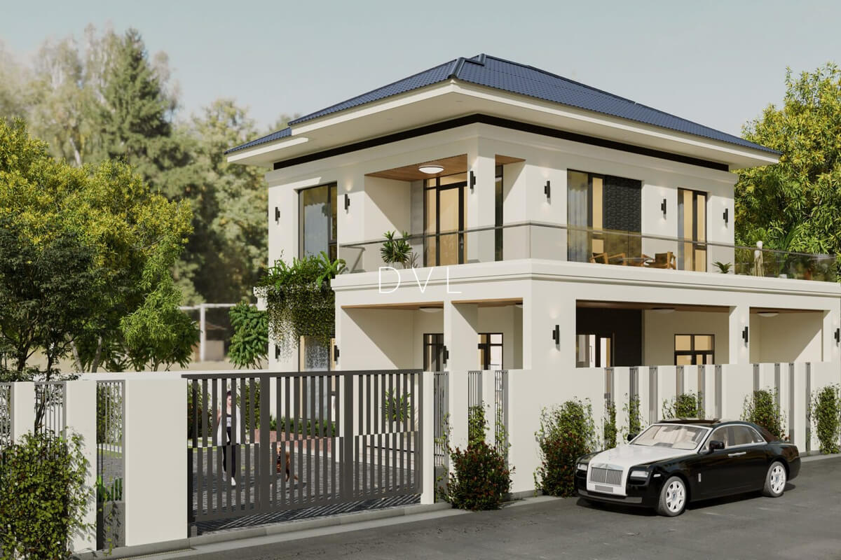  Villa Exterior Model by Vu Long