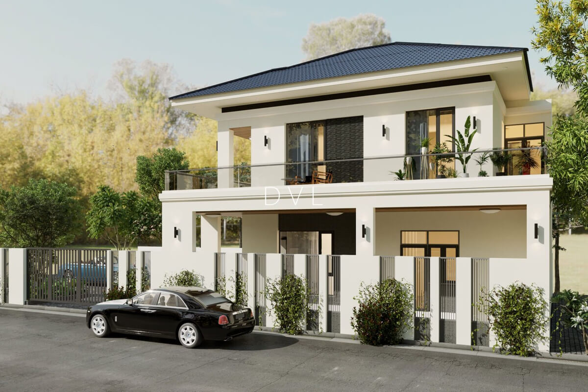  Villa Exterior Model by Vu Long
