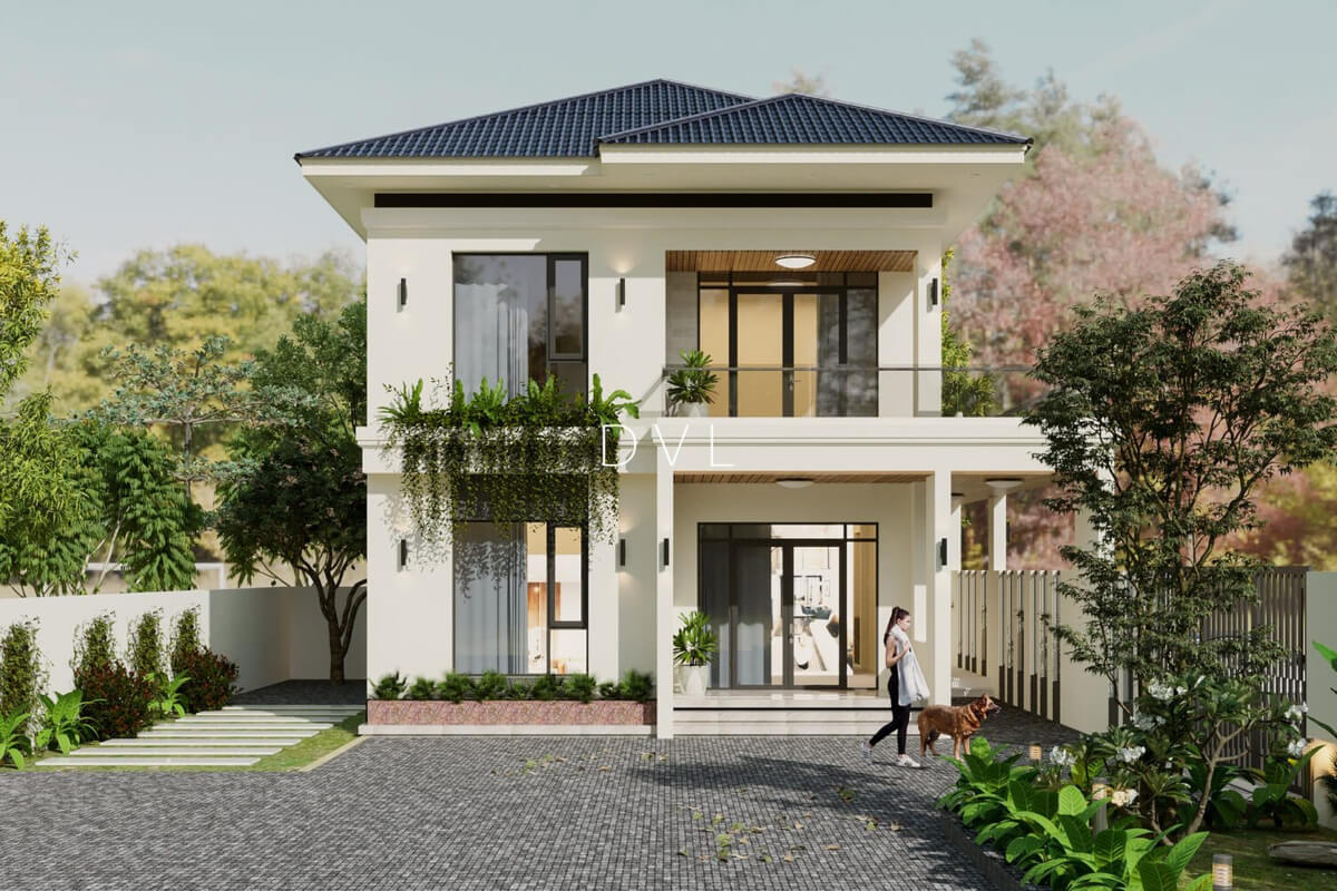  Villa Exterior Model by Vu Long