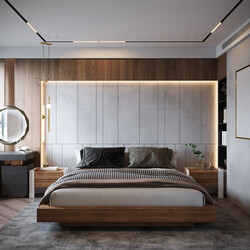 3D Interior Scenes File 3dsmax Model Bedroom 586 By Mai Long 