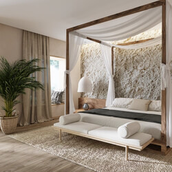3D Interior Scenes File 3dsmax Model Bedroom 581 By Ngo Minh Toan 