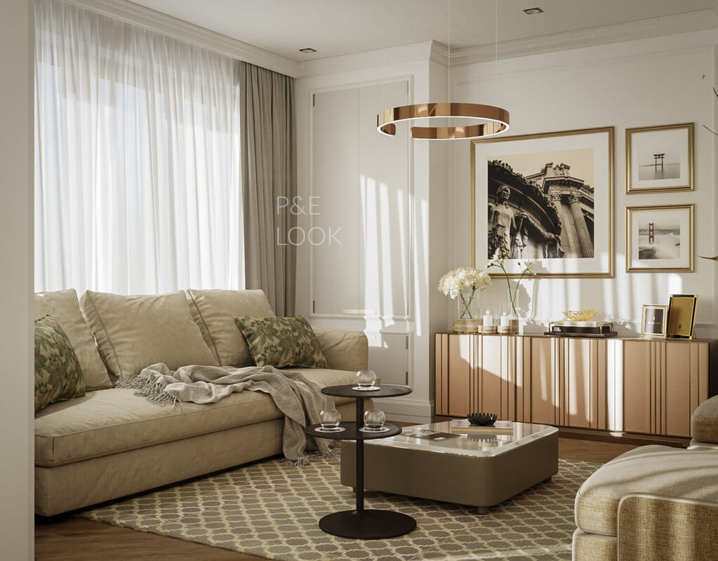  3D Interior Living Room by Minh Trang