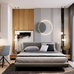 3D Interior Scenes File 3dsmax Model Bedroom 325 By TrangChuot 