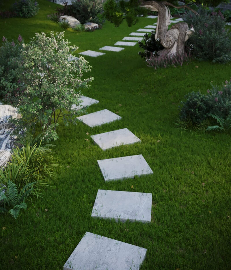  3D Exterior Garden Landscape by Quann Keuu