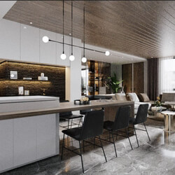 3D Interior Scene File 3dsmax Model Livingroom 547 By Doan Nguyen 