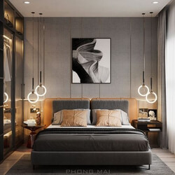 3D Interior Scenes File 3dsmax Model Bedroom 446 By Phong Mai 