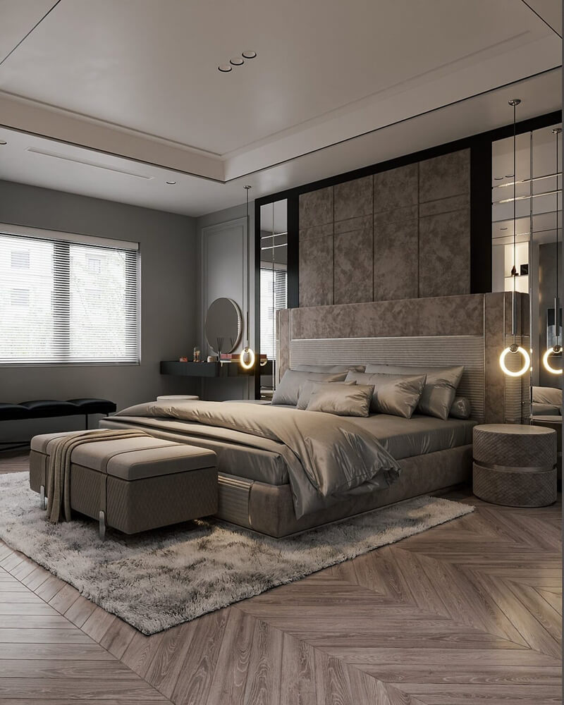  Master Bedroom Interior Model by An