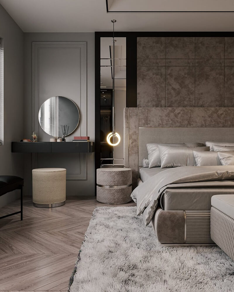  Master Bedroom Interior Model by An